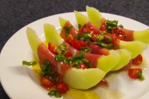 Honigmelone_Parmaschinken_1